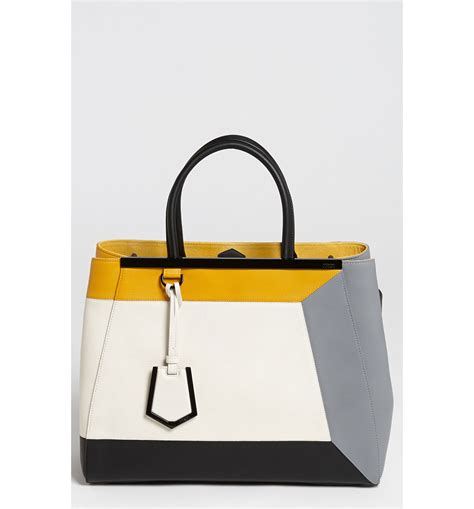 fendi 2jours elite leather shopper|Fendi '2Jours 3D .